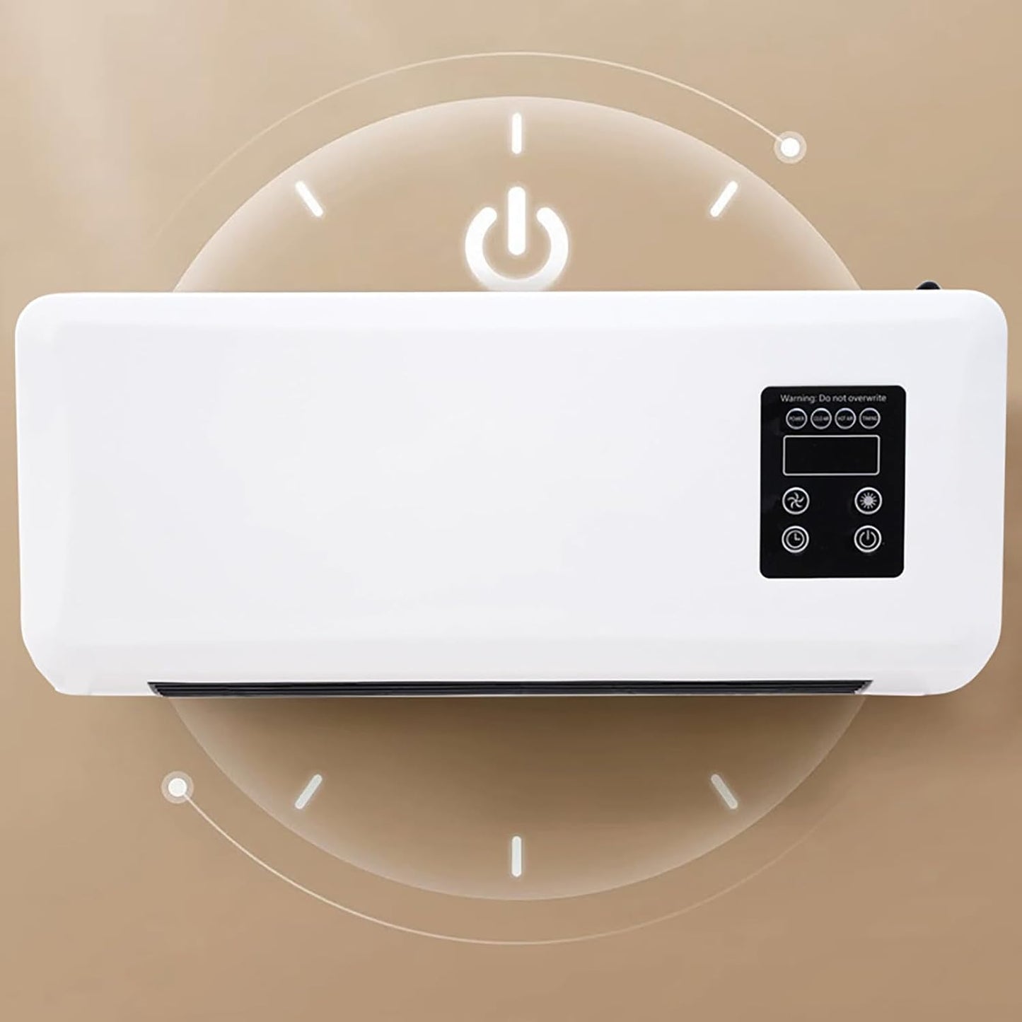 ❄️ Mini Ventilador Climatizador de Pared